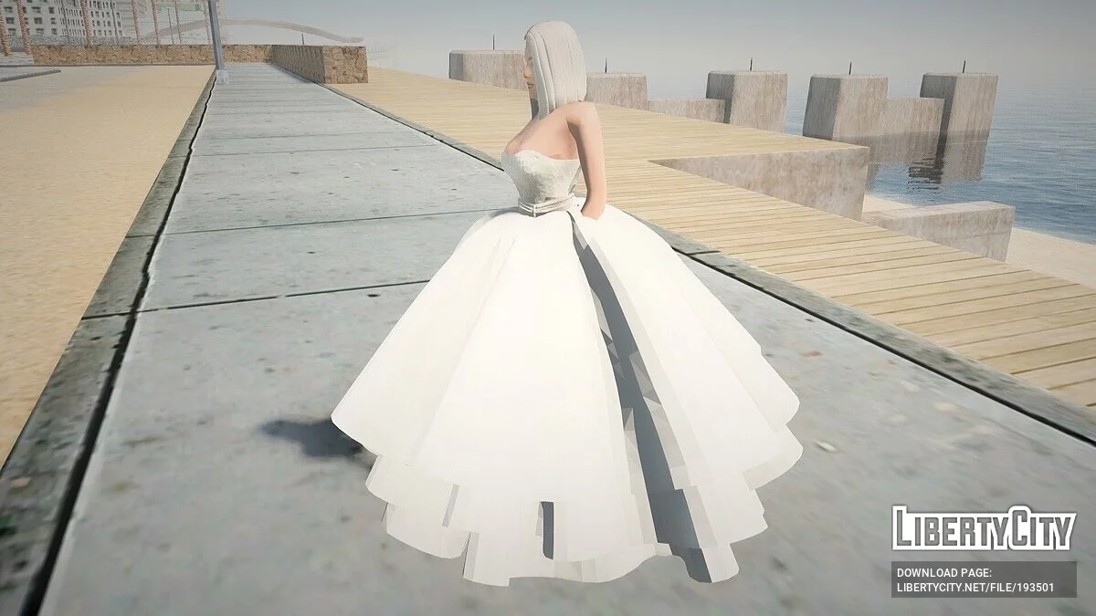 Mädchen im Hochzeitskleid / GTA San Andreas