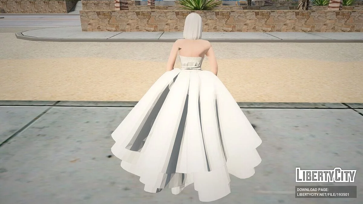 Mädchen im Hochzeitskleid / GTA San Andreas