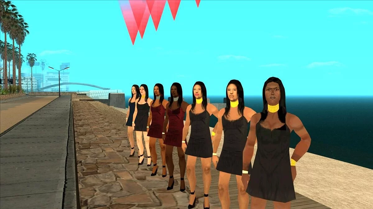 PedFuncs Giant Skin Pack(Fixed Version) / GTA San Andreas
