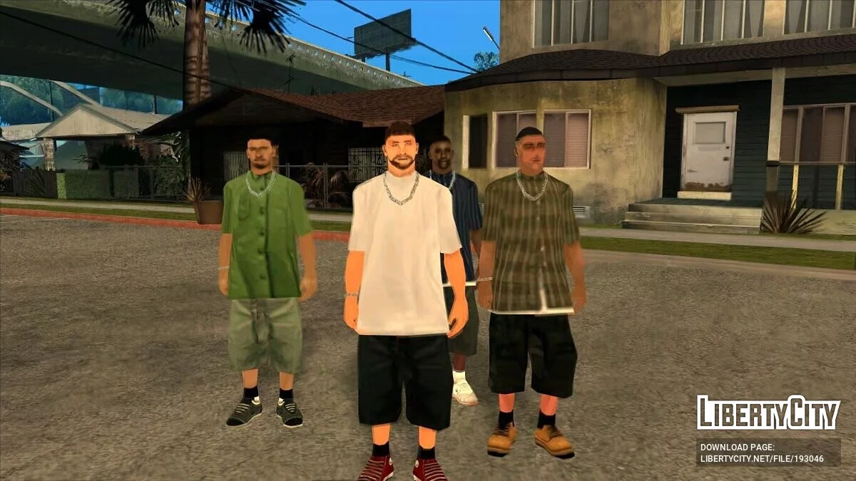 PedFuncs Giant Skin Pack(Fixed Version) / GTA San Andreas