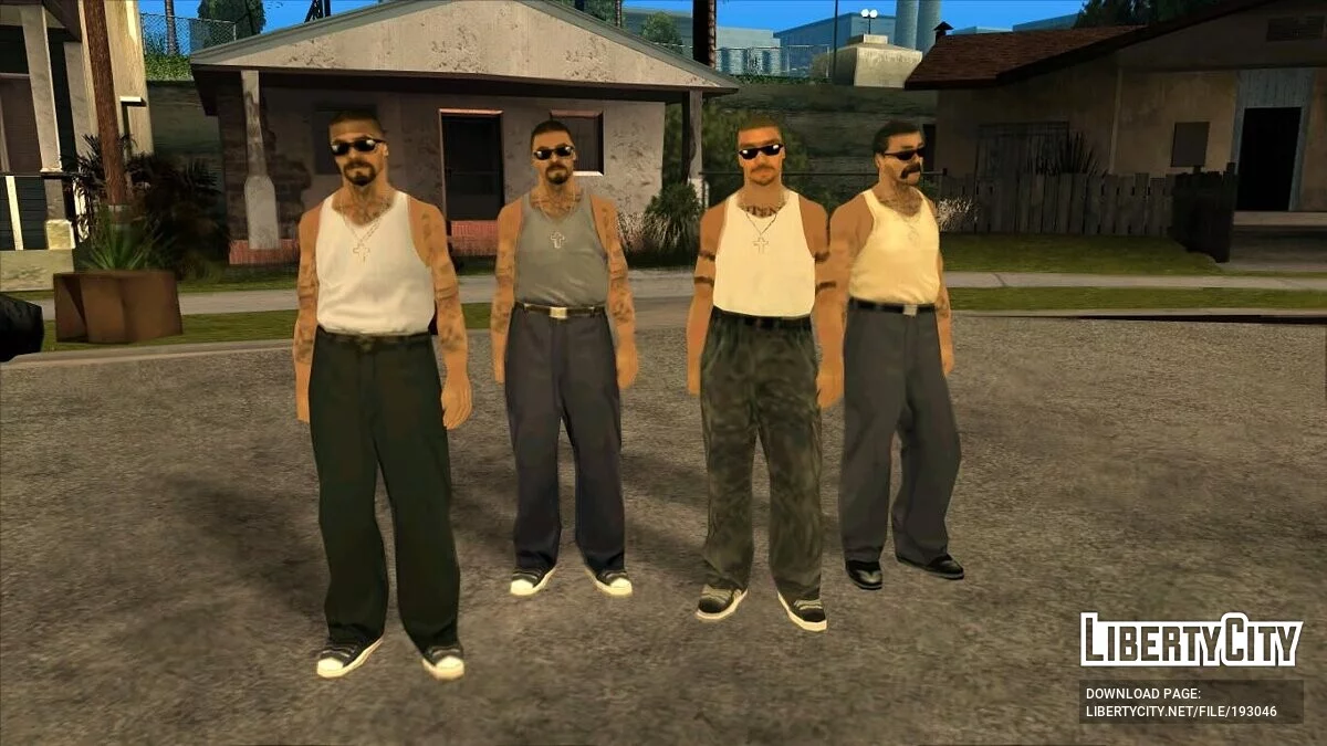 PedFuncs Giant Skin Pack(Fixed Version) / GTA San Andreas
