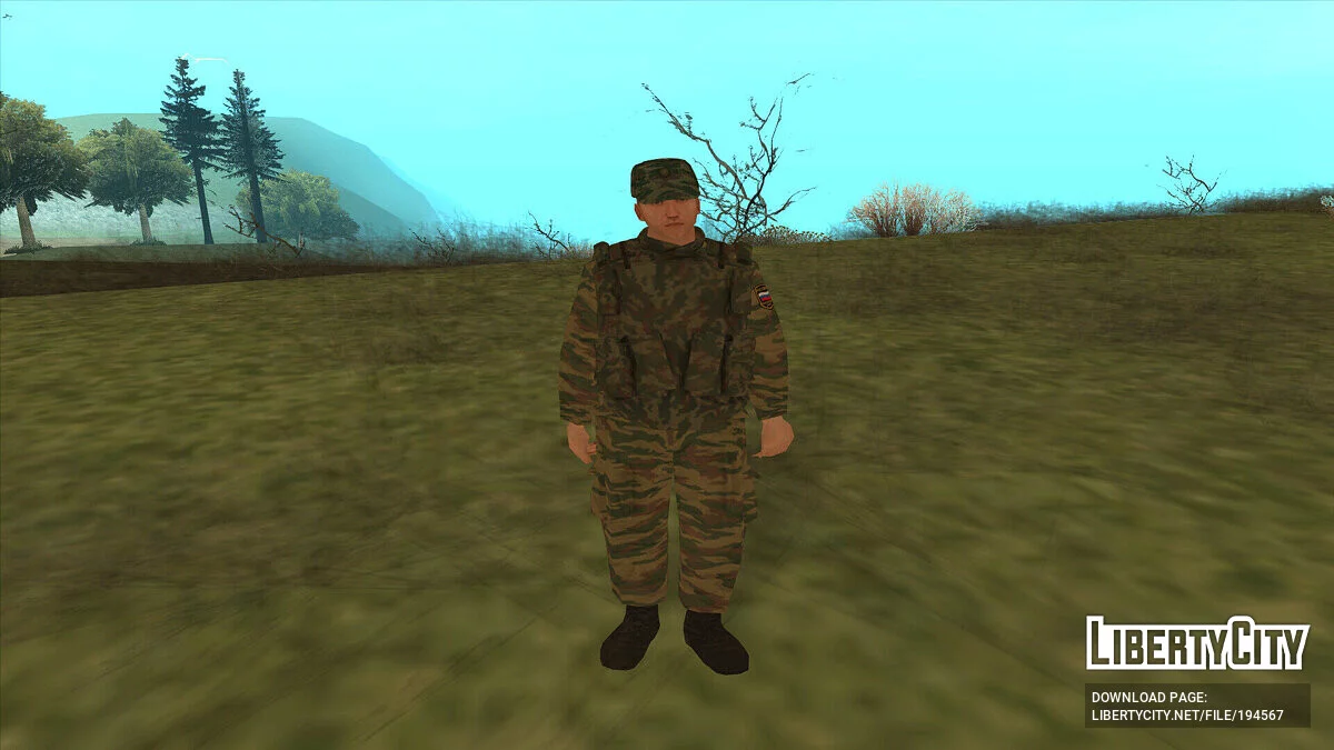 Пак мотострілецьких військ Росії / GTA San Andreas