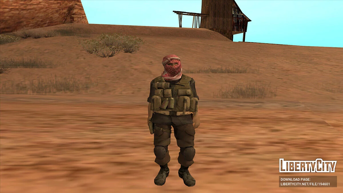 使命召唤4现代战争中的分离主义分子 / GTA San Andreas