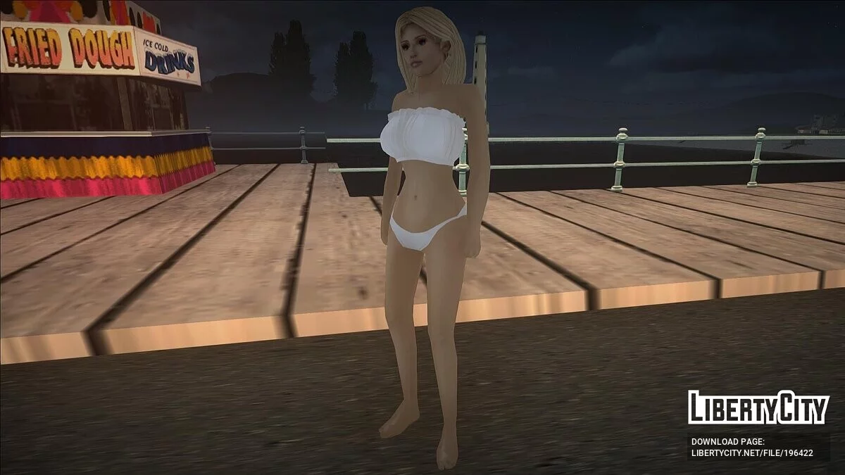 Mädchen in Unterwäsche / GTA San Andreas