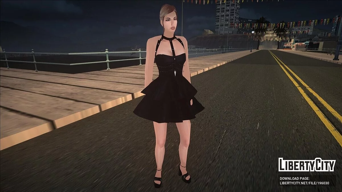 穿着漂亮连衣裙的女孩 / GTA San Andreas