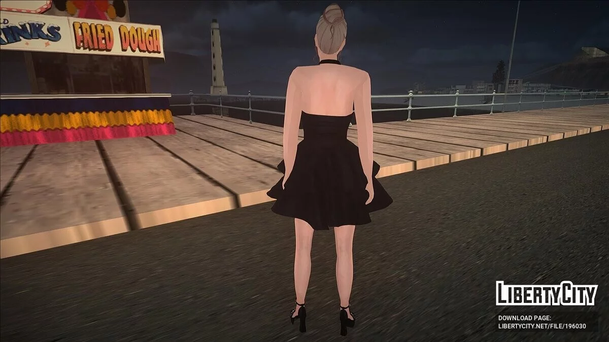 穿着漂亮连衣裙的女孩 / GTA San Andreas