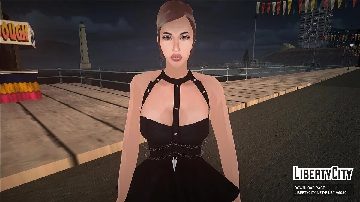 穿着漂亮连衣裙的女孩 / GTA San Andreas