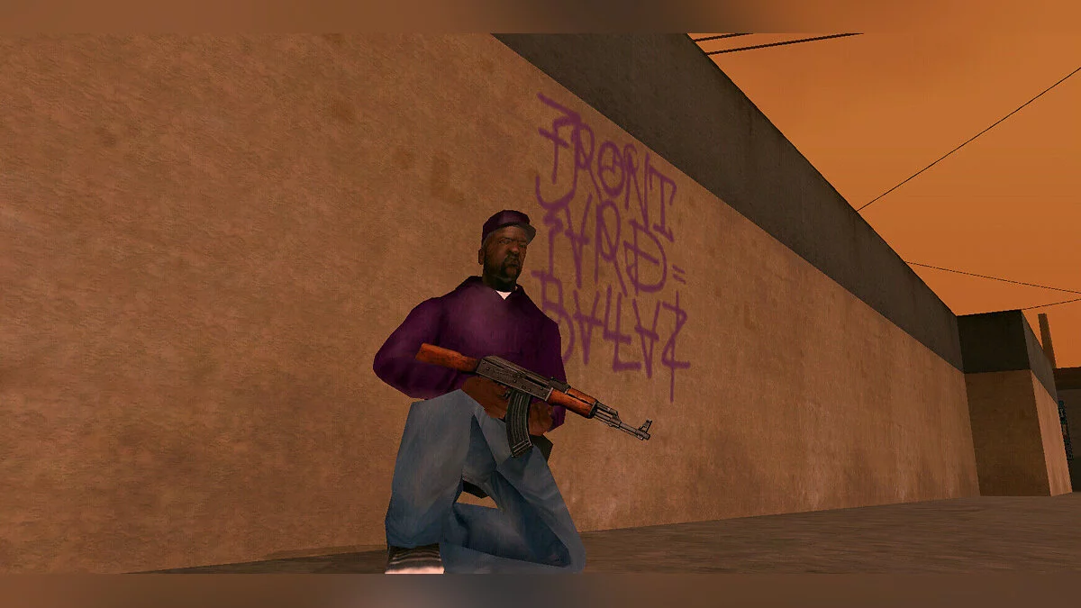 Шон «Світ» Джонсон у Ballas / GTA San Andreas
