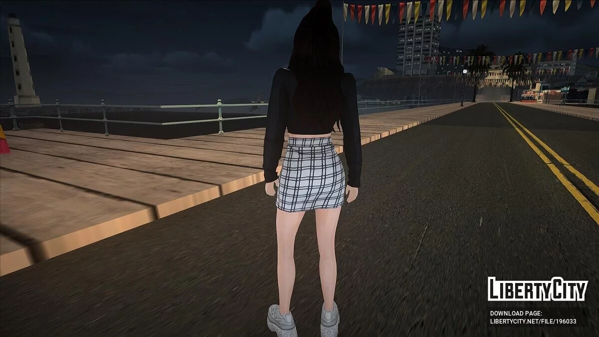 Симпатичная девушка / GTA San Andreas