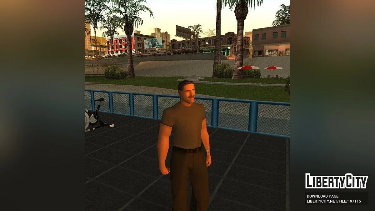 Skins of actors from Gachimuchi / GTA San Andreas