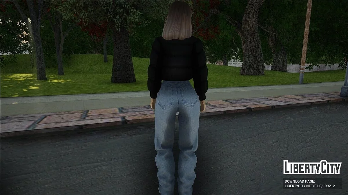 Modisches Teenager-Mädchen / GTA San Andreas