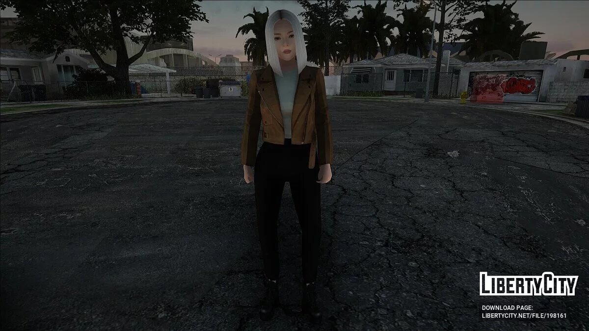 New blonde skin / GTA San Andreas