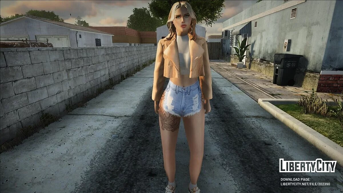 П'ять жіночих скінів / GTA San Andreas