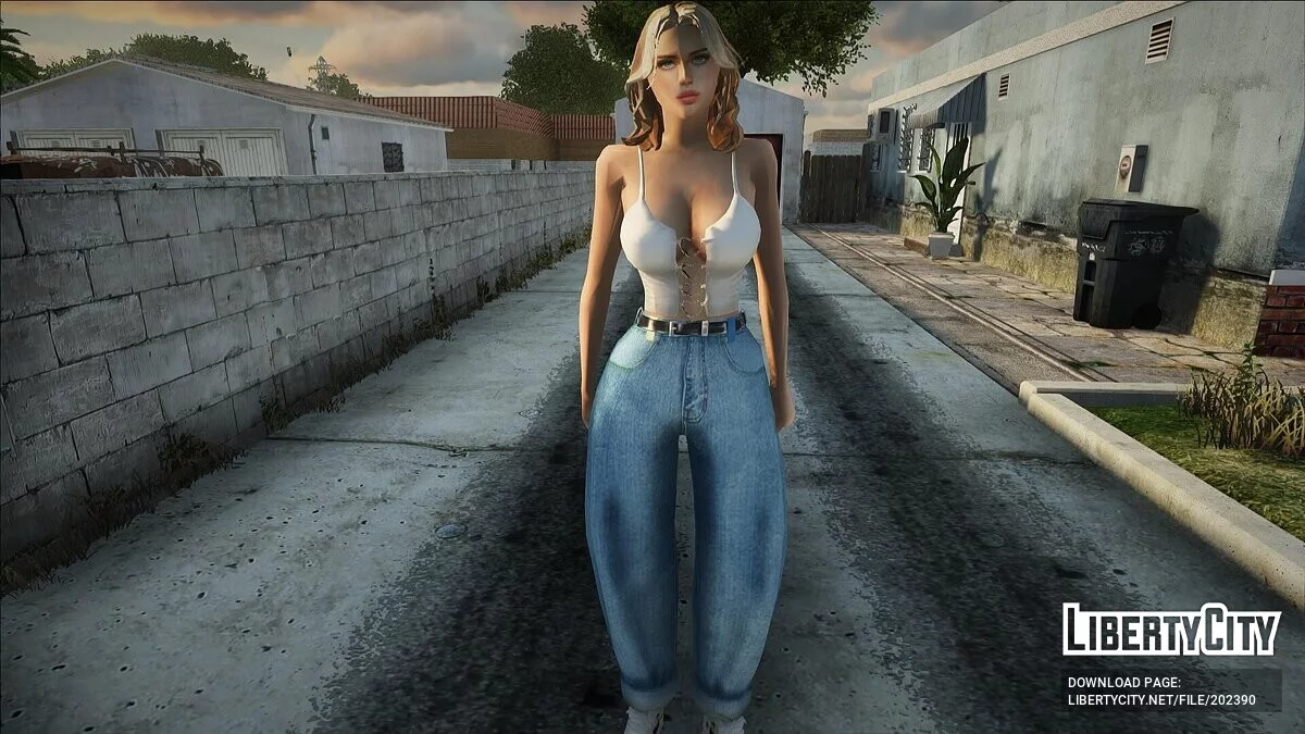 П'ять жіночих скінів / GTA San Andreas