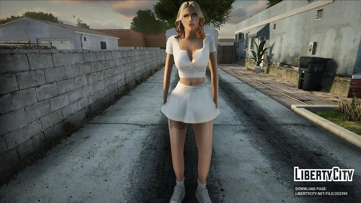 П'ять жіночих скінів / GTA San Andreas