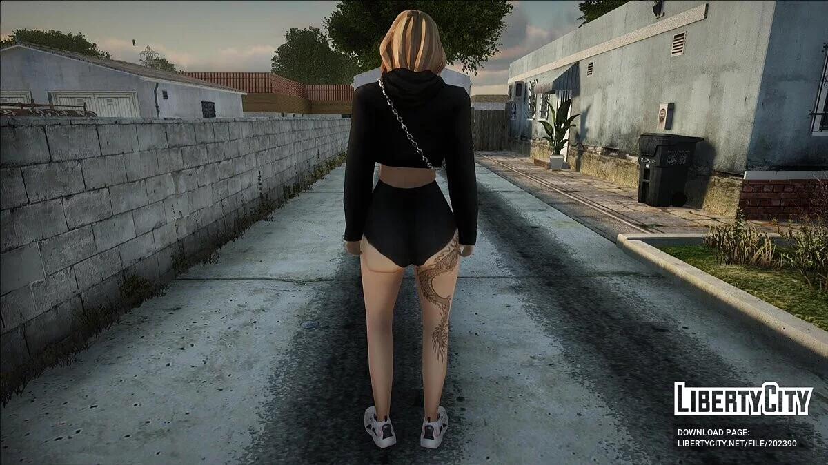 П'ять жіночих скінів / GTA San Andreas