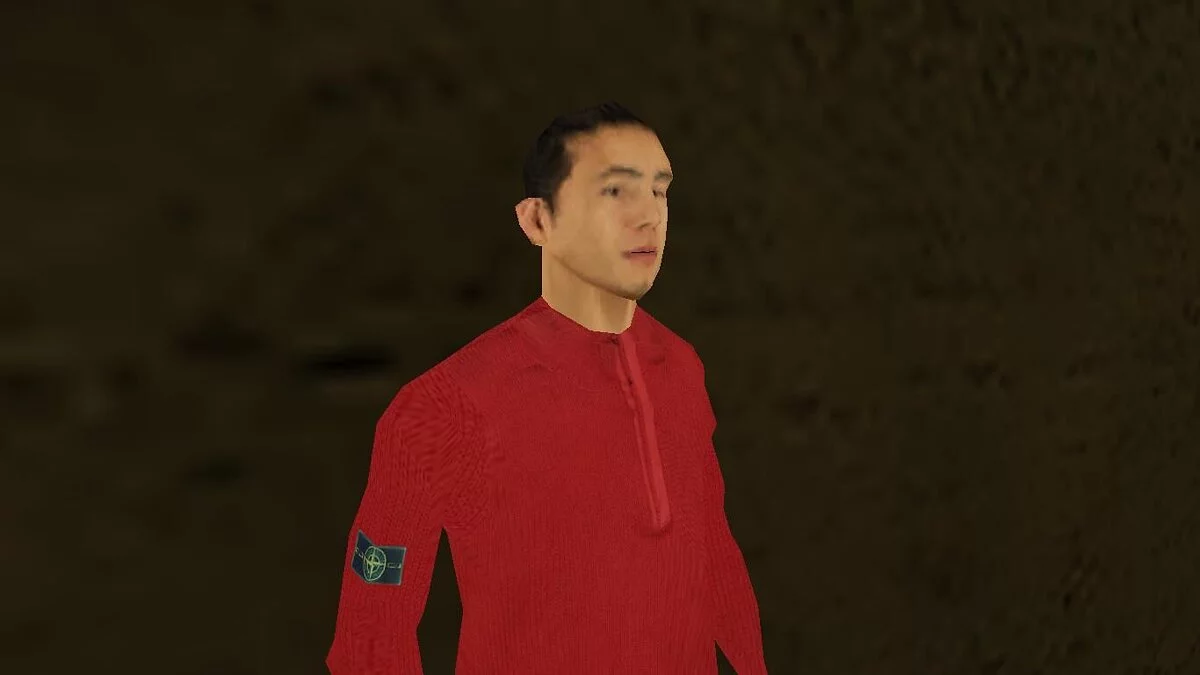 Stone Island Quarter Zip Jumper 2002 / GTA San Andreas