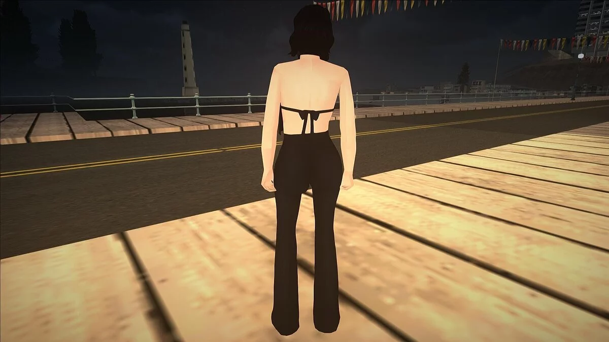 Pretty brunette / GTA San Andreas