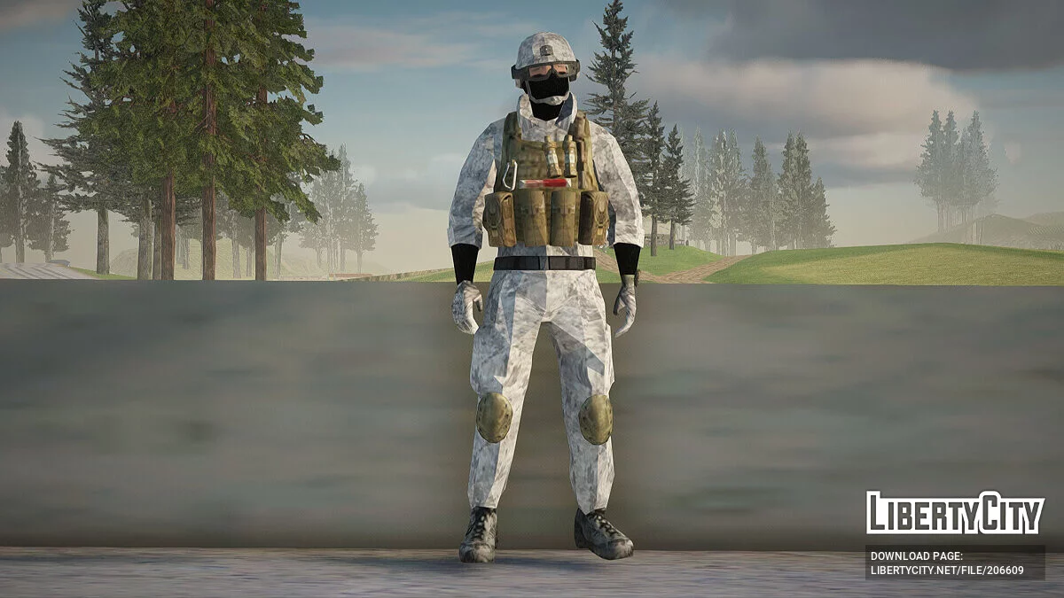 Морпіхи у зимовому камуфляжі [LQ] / GTA San Andreas