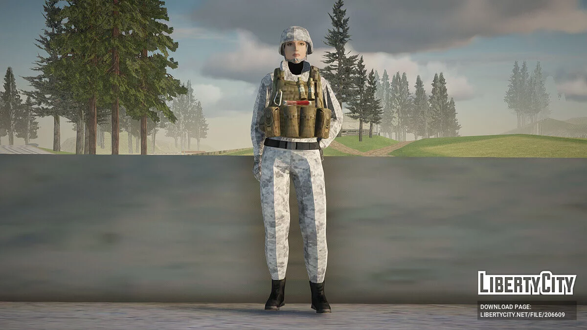 Морпіхи у зимовому камуфляжі [LQ] / GTA San Andreas