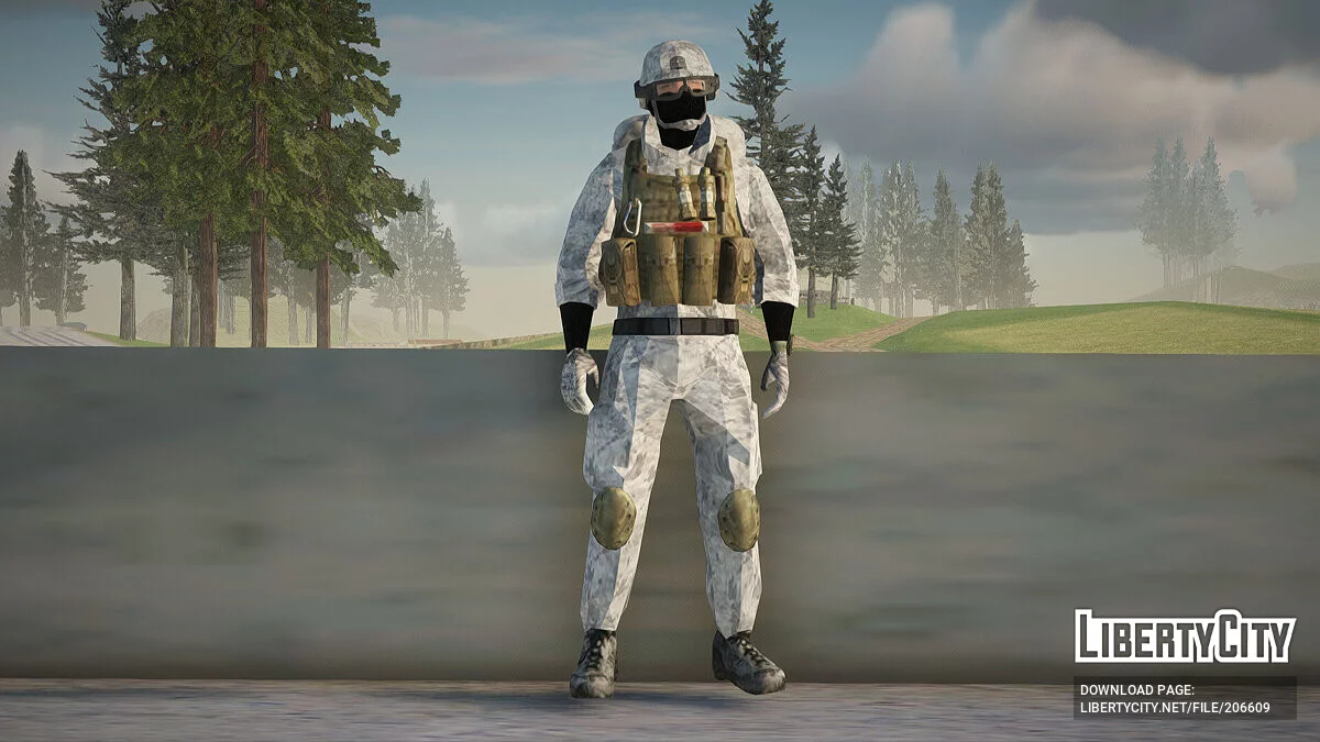 Морпіхи у зимовому камуфляжі [LQ] / GTA San Andreas