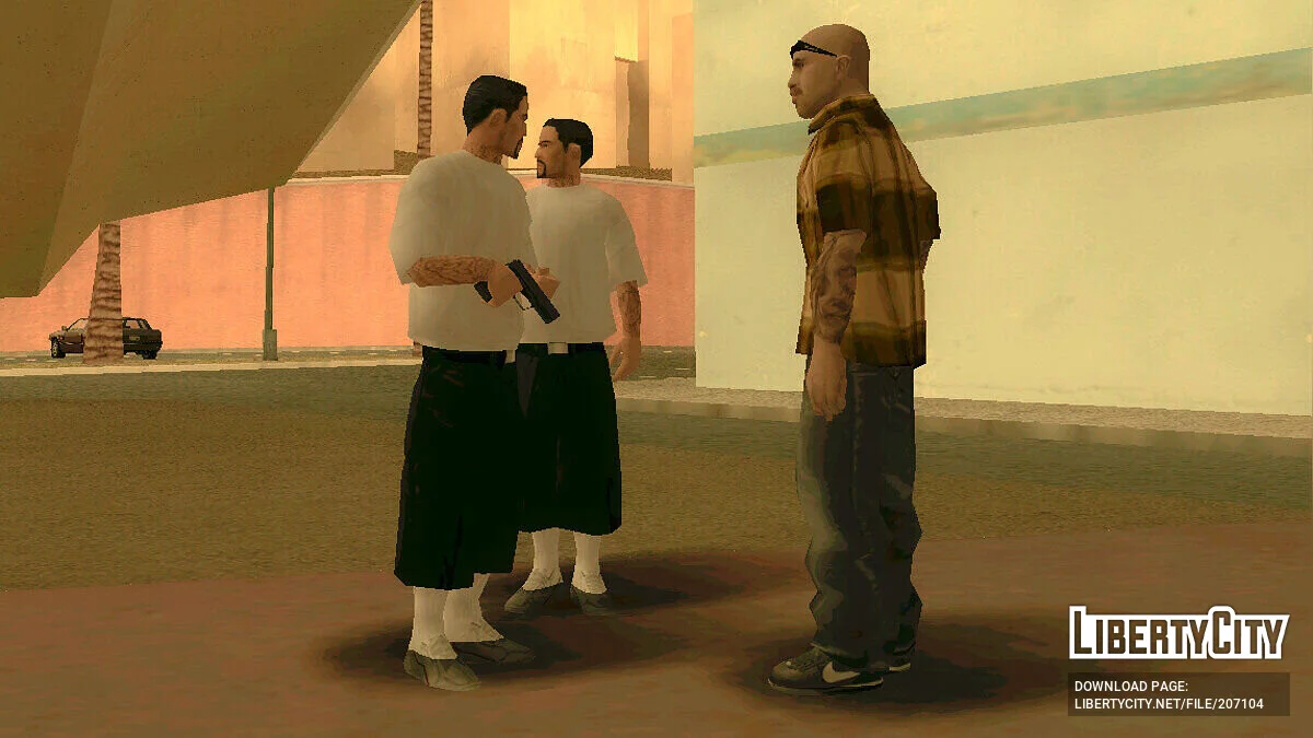 Paket Skin GTA SA Stories dari SASquad / GTA San Andreas