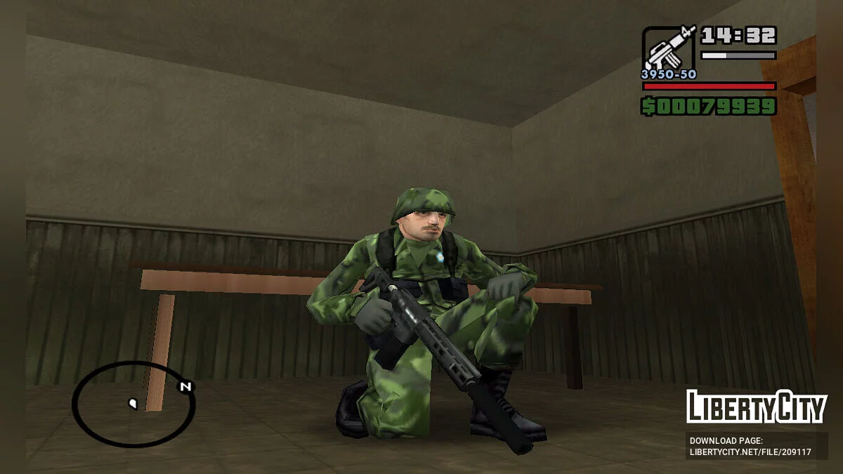 Army Argentino Moderno SA Style / GTA San Andreas