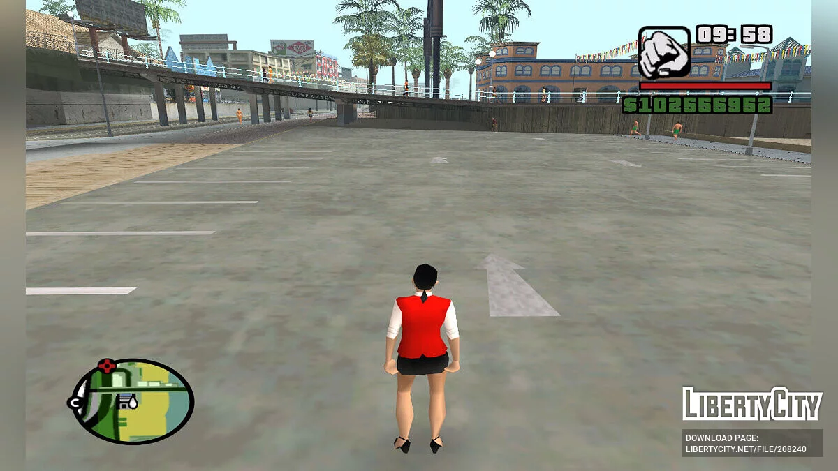 Valet Woman Beta / GTA San Andreas