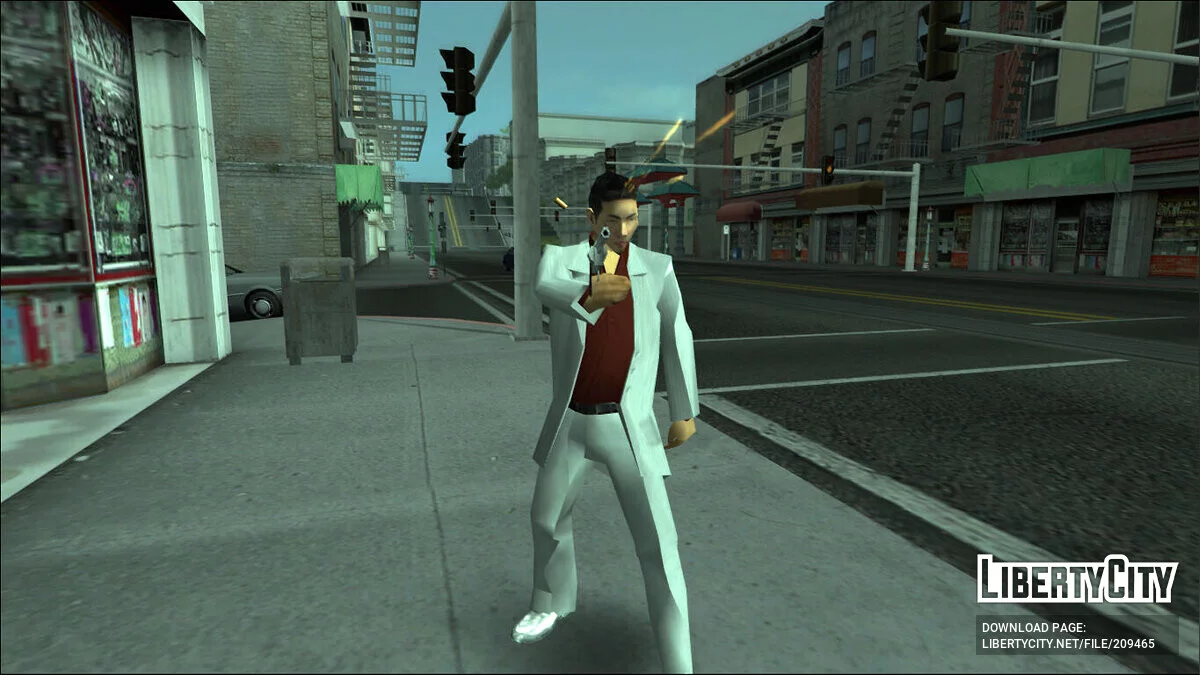 Kazuma Kiryu (Yakuza) Estilo SA / GTA San Andreas