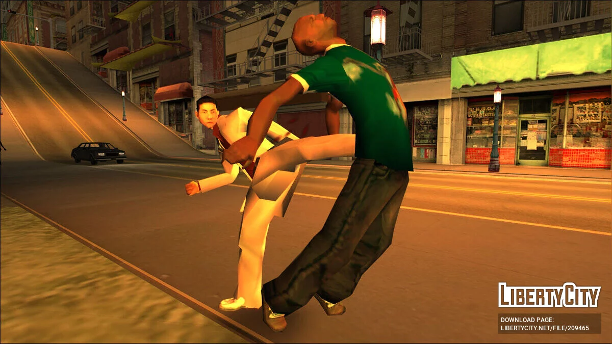 Kazuma Kiryu (Yakuza) Estilo SA / GTA San Andreas