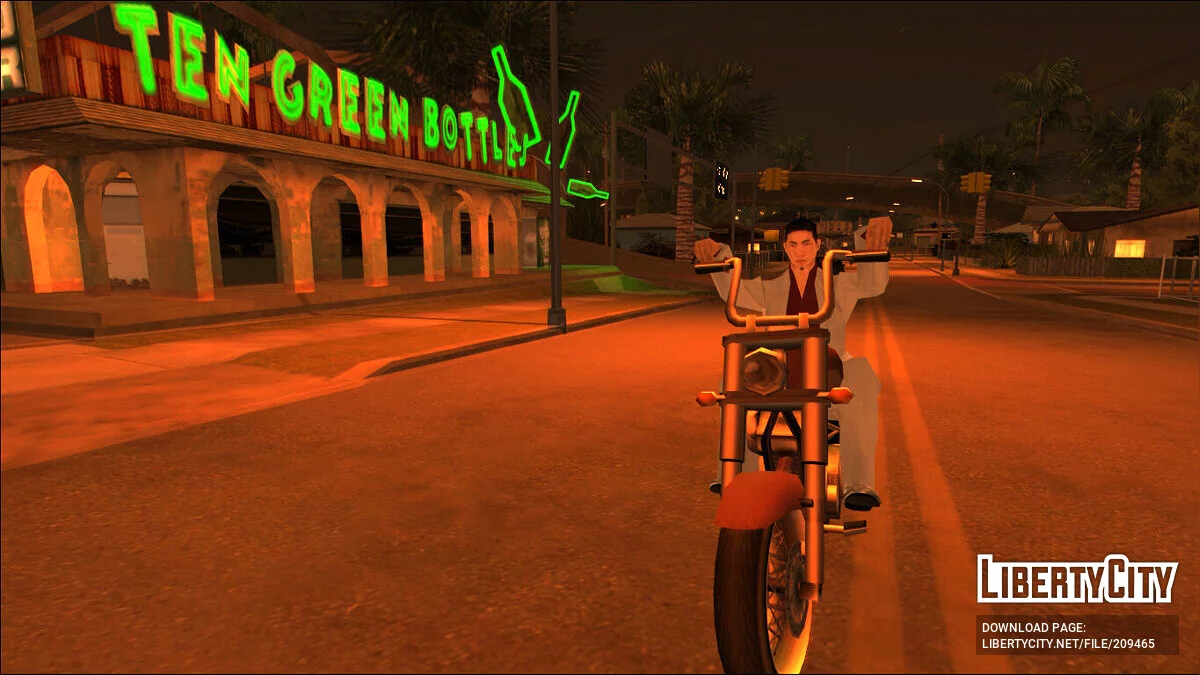 Kazuma Kiryu (Yakuza) Estilo SA / GTA San Andreas