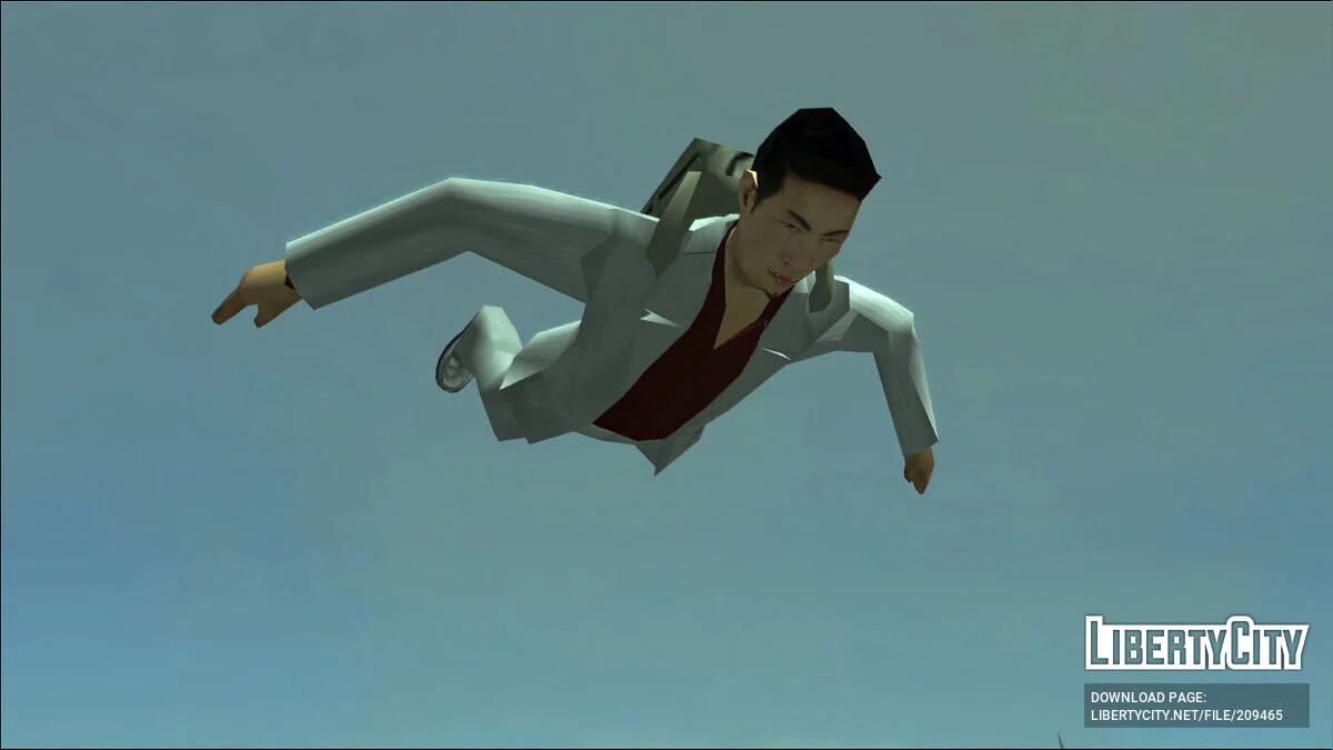 Kazuma Kiryu (Yakuza) Estilo SA / GTA San Andreas