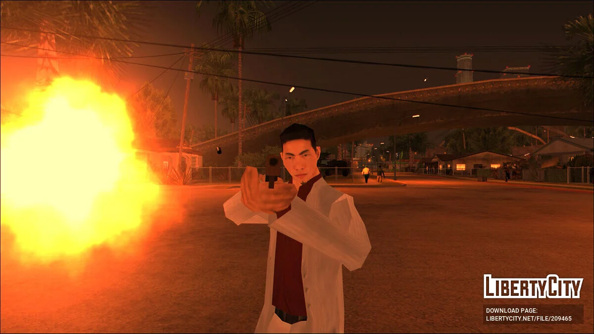 Kazuma Kiryu (Yakuza) Estilo SA / GTA San Andreas