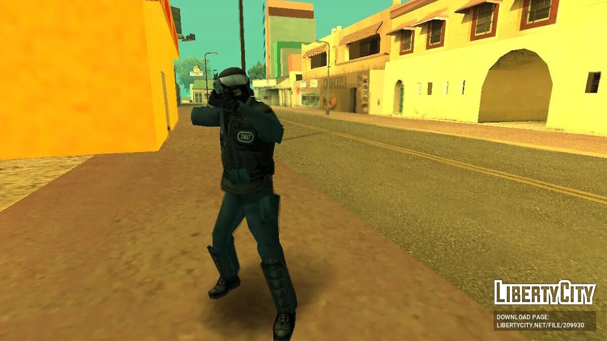 Modelo SWAT de Manhunt 1 (Remake) / GTA San Andreas