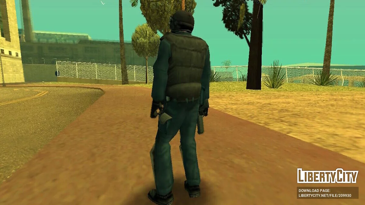 Modelo SWAT de Manhunt 1 (Remake) / GTA San Andreas