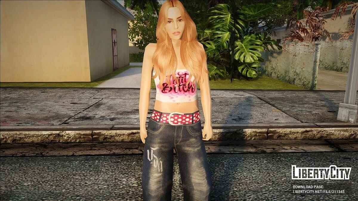 Симпатична дівчина / GTA San Andreas