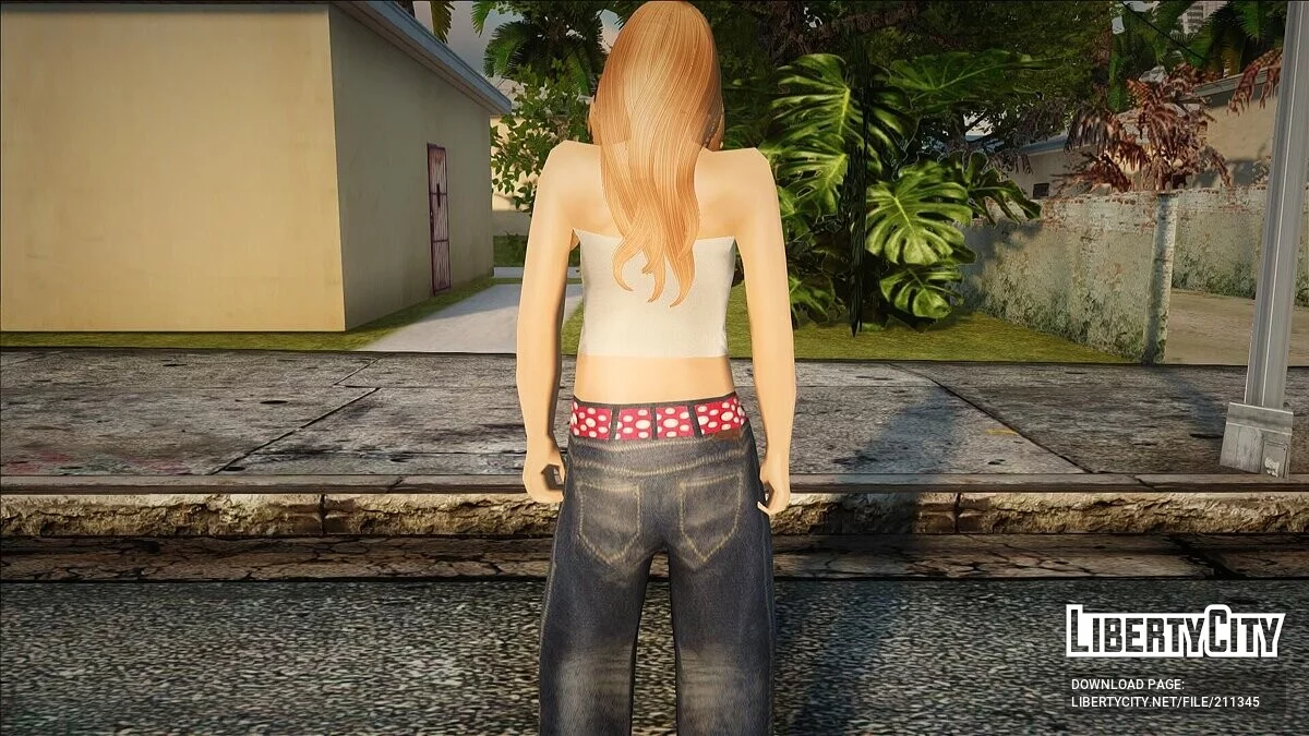 Симпатична дівчина / GTA San Andreas