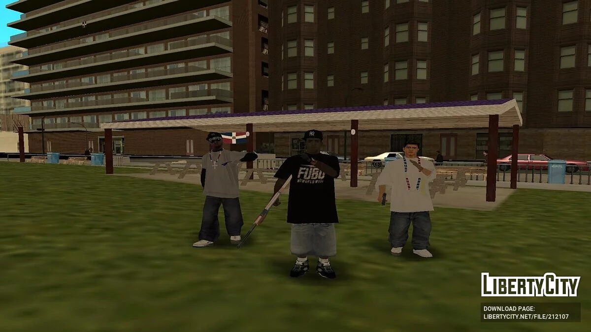 Dominicans Don't Play Skin Pack / GTA San Andreas