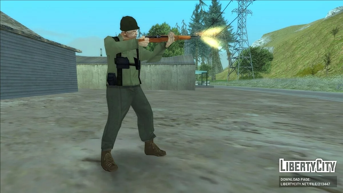Skins de soldados americanos (estilo SA) / GTA San Andreas