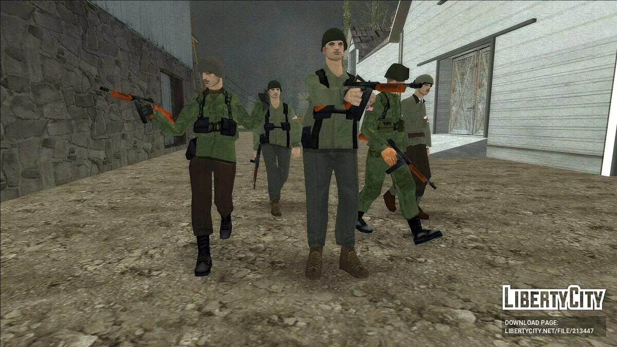 Skins de soldados americanos (estilo SA) / GTA San Andreas