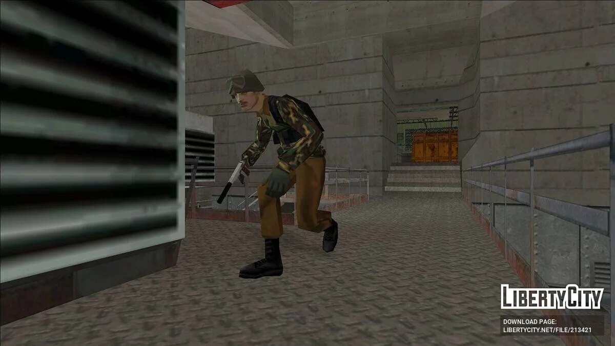 Skins de soldados británicos (estilo SA) / GTA San Andreas