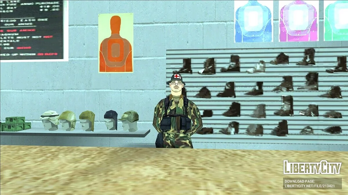 Skins de soldados británicos (estilo SA) / GTA San Andreas
