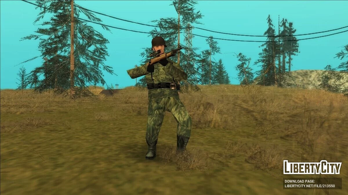 German soldiers skins (SA Style) / GTA San Andreas