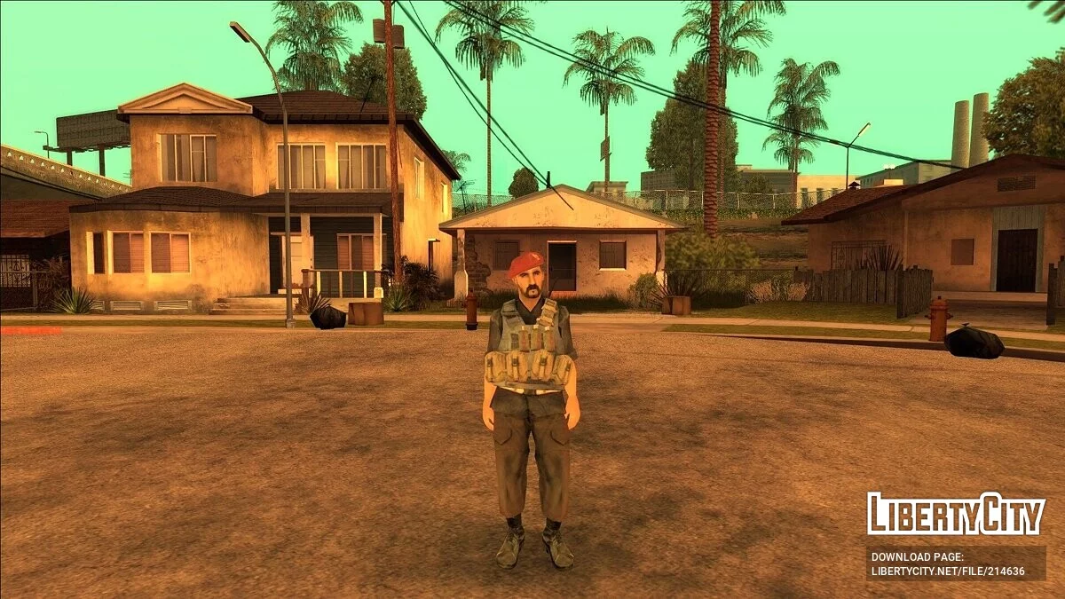 OpFor (Opposing Forces) Fighters from Call of Duty 4: Modern Warfare (SA Style) / GTA San Andreas