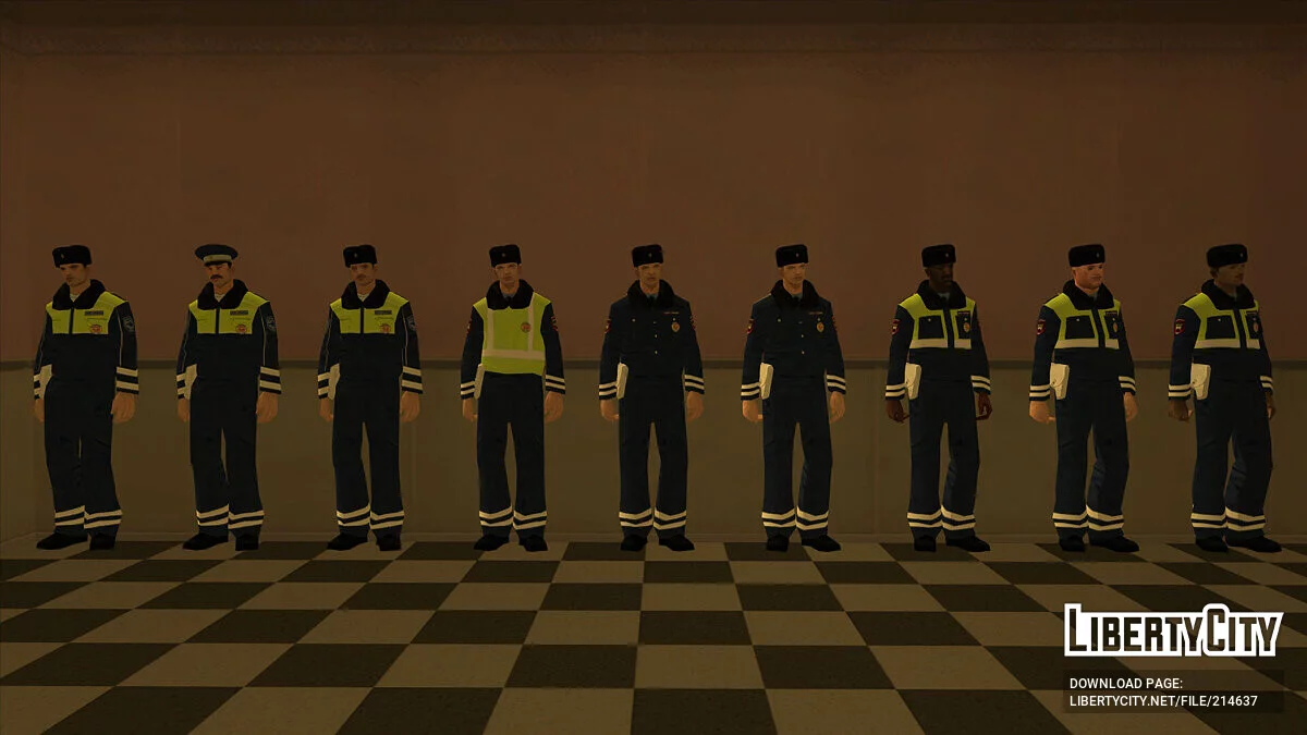Скинпак МВД РФ / GTA San Andreas
