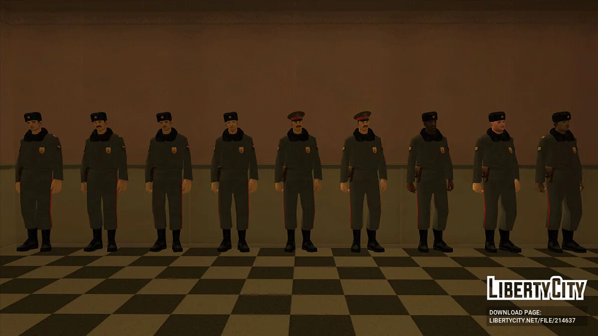 Скинпак МВД РФ / GTA San Andreas