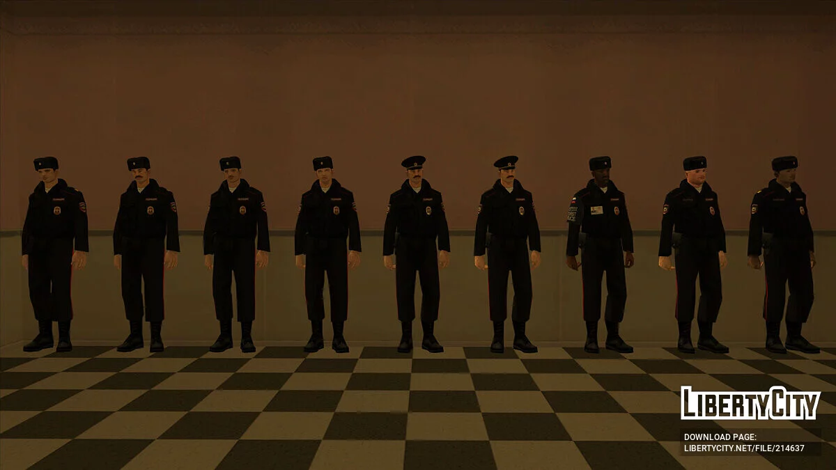 Скинпак МВД РФ / GTA San Andreas