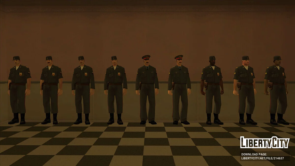 Скинпак МВД РФ / GTA San Andreas