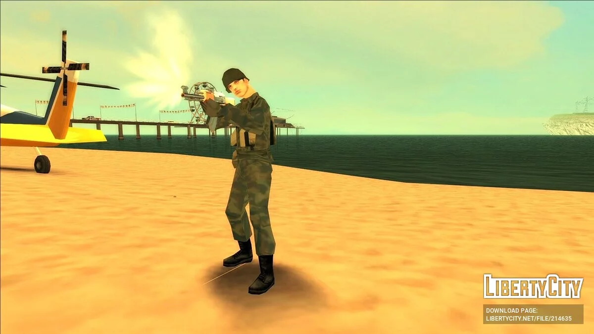 Infantería de la Federación Rusa de 1995 (adaptación a PedFuncs) / GTA San Andreas