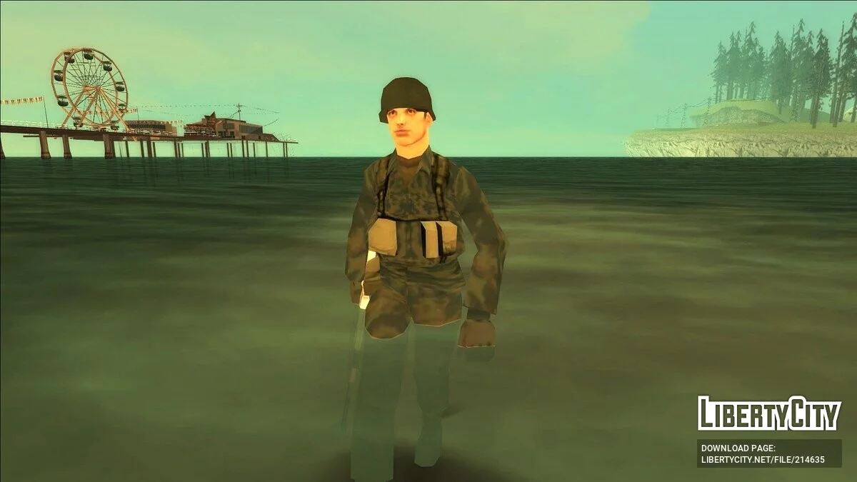 Infantería de la Federación Rusa de 1995 (adaptación a PedFuncs) / GTA San Andreas